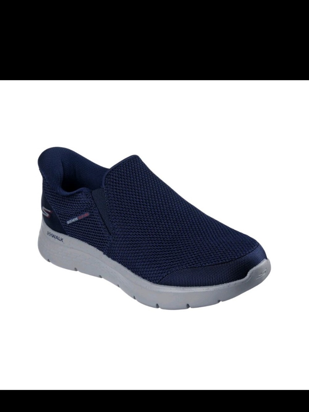Skechers Slip-ins: GO WALK Flex - Hands Up Men's Sneaker Navy - Picture 5 of 9